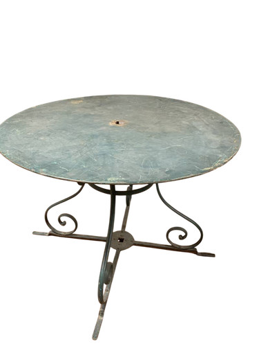 Antico tavolo tondo - , da