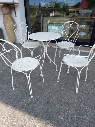 Poltroncine tavolo ferro - 4,