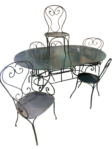 Set giardino ovale con - giardino,
