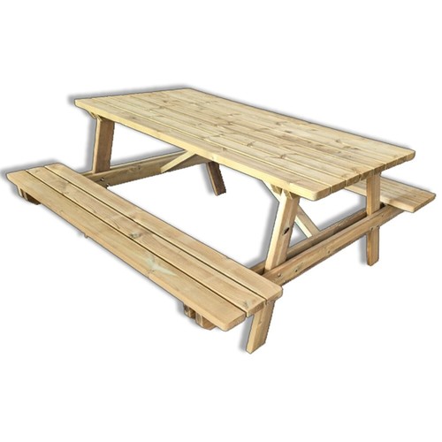 Tavolo picnic legno - legno, di