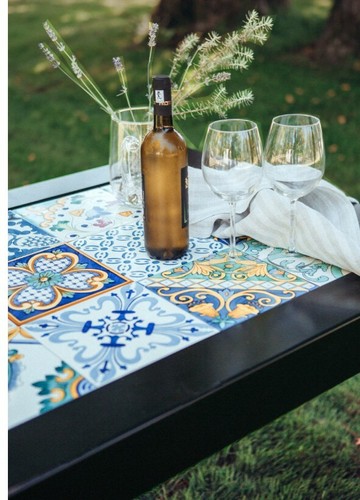 Tavolino giardino ceramica - da,